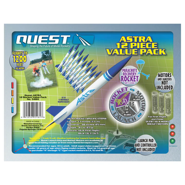 Quest Astra⢠Classroom Value Pack 12 Rockets